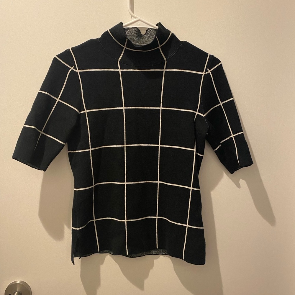 Ann Taylor black turtleneck top